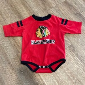 Baby Chicago Blackhawks Onesie